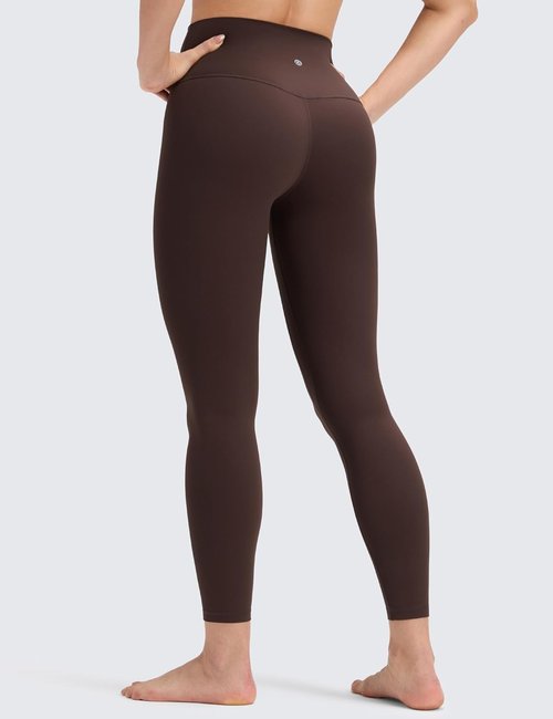 CRZ YOGA Yoga Leggings - Buttery Soft High Waisted No Front Seam 25" for Ultimate Comfort