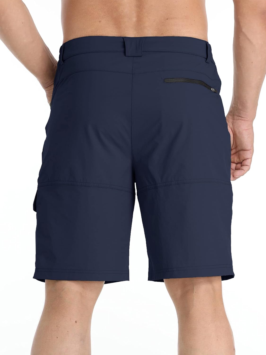 TACVASEN Men's Quick-Dry Outdoor Cargo Shorts - Water-Resistant & Casual for Hiking | Summer Wear