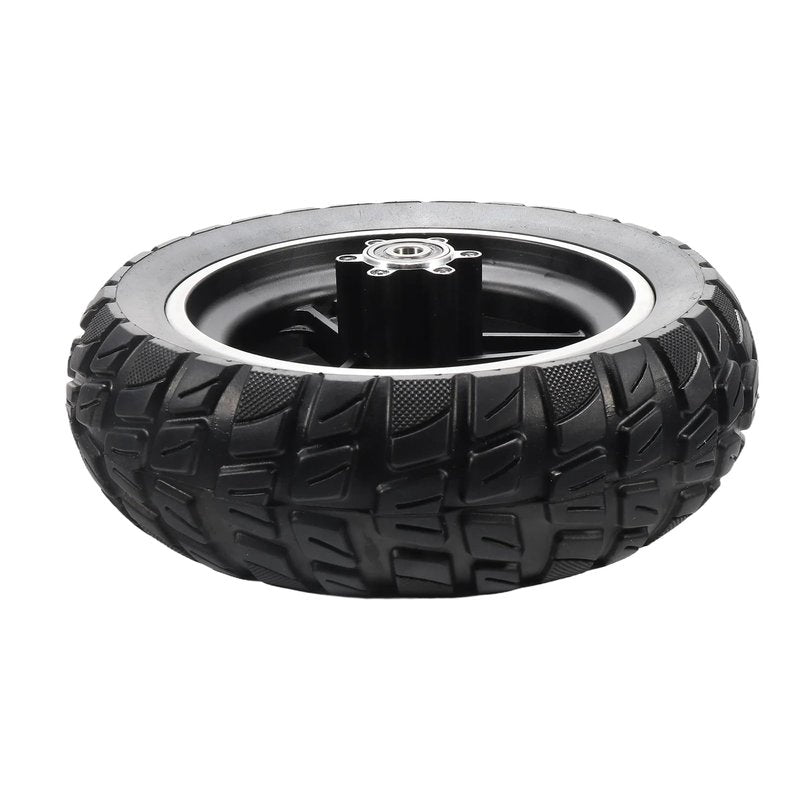 10x2.70-6.5 Solid Tire, 10 Inch Electric Scooter Solid Wheel Puncture-Proof Tire Replacement for Evercross H5 70/65-6.5 Electric Scooter Super-Grip Replacement Wheel