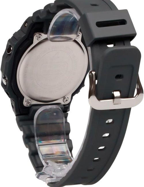 Casio DW5610UU-8 G-Shock Watch | Men's Classic Urban Utility Gray Resin Band Alarm Chronograph