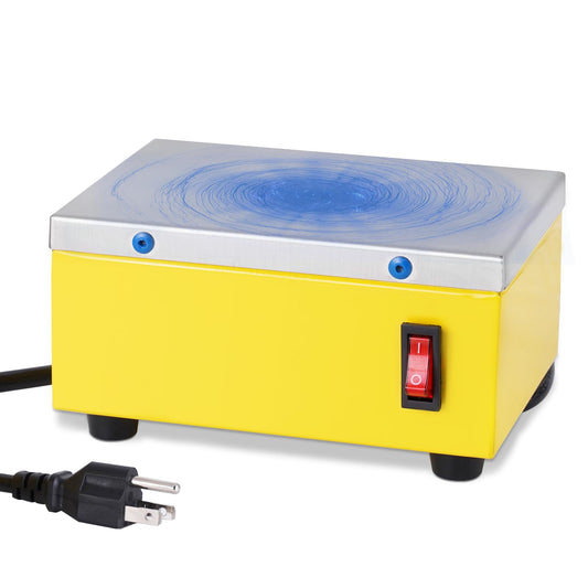 Epidioxi Plate Demagnetizer Tool Metal Demagnetizer 6.2” x 4.7” Degaussing Machine for Tool Dies Cutters (100, Watts)