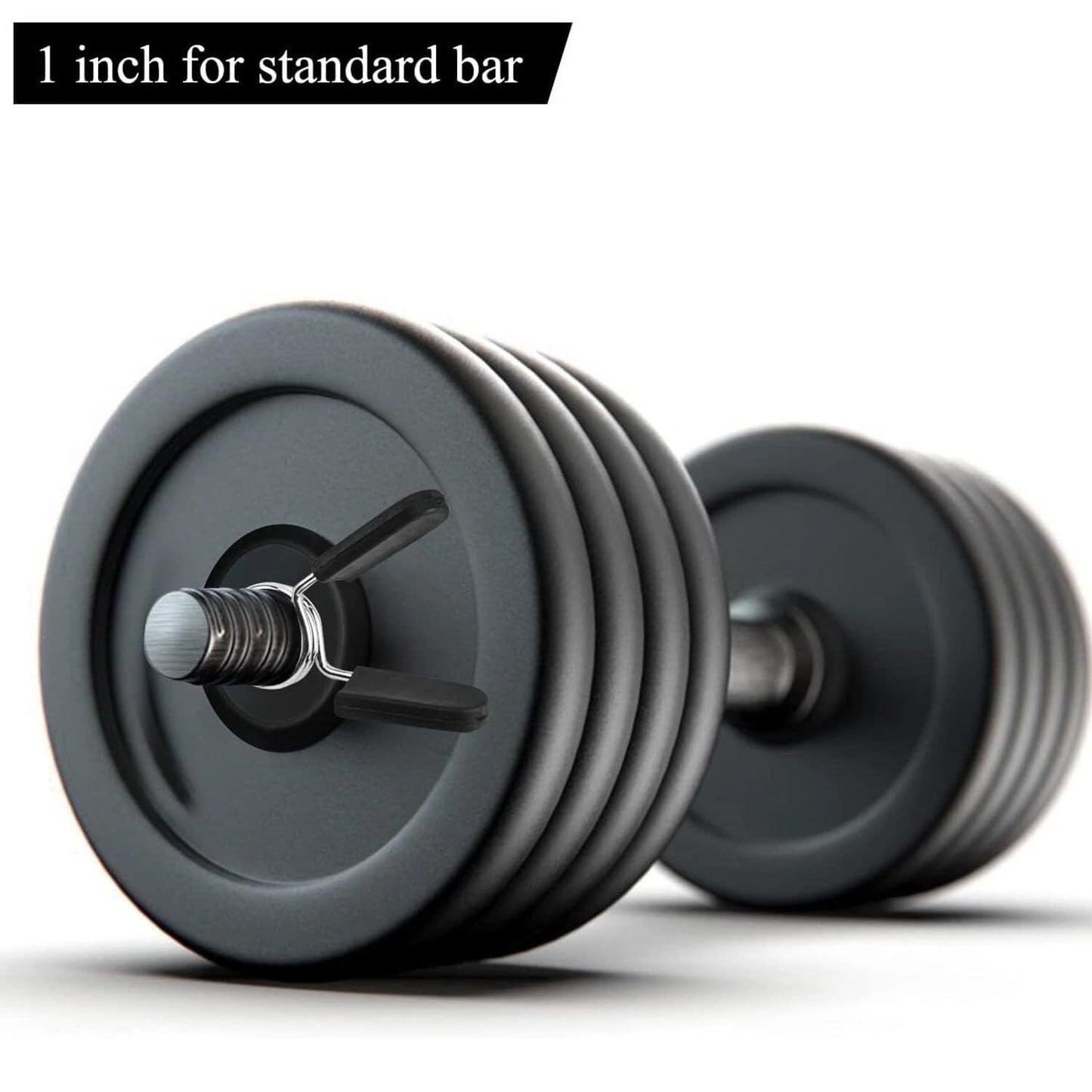2Pcs Barbell Clips Olympic Barbell Clamps Collars 3cm Weight Bars Lock Dumbbell Spring Clips Circlip Fitness Weightlifting Buckle
