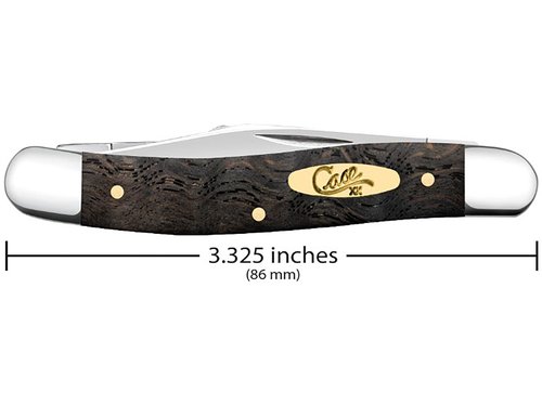 Case Cutlery CA14001: Stockman Black Curly Oak