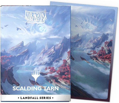 Dragon Shield | Matte Dual Art Sleeves | 100 CT - Smooth & Durable TCG Protection for MTG & More | Scalding Tarn