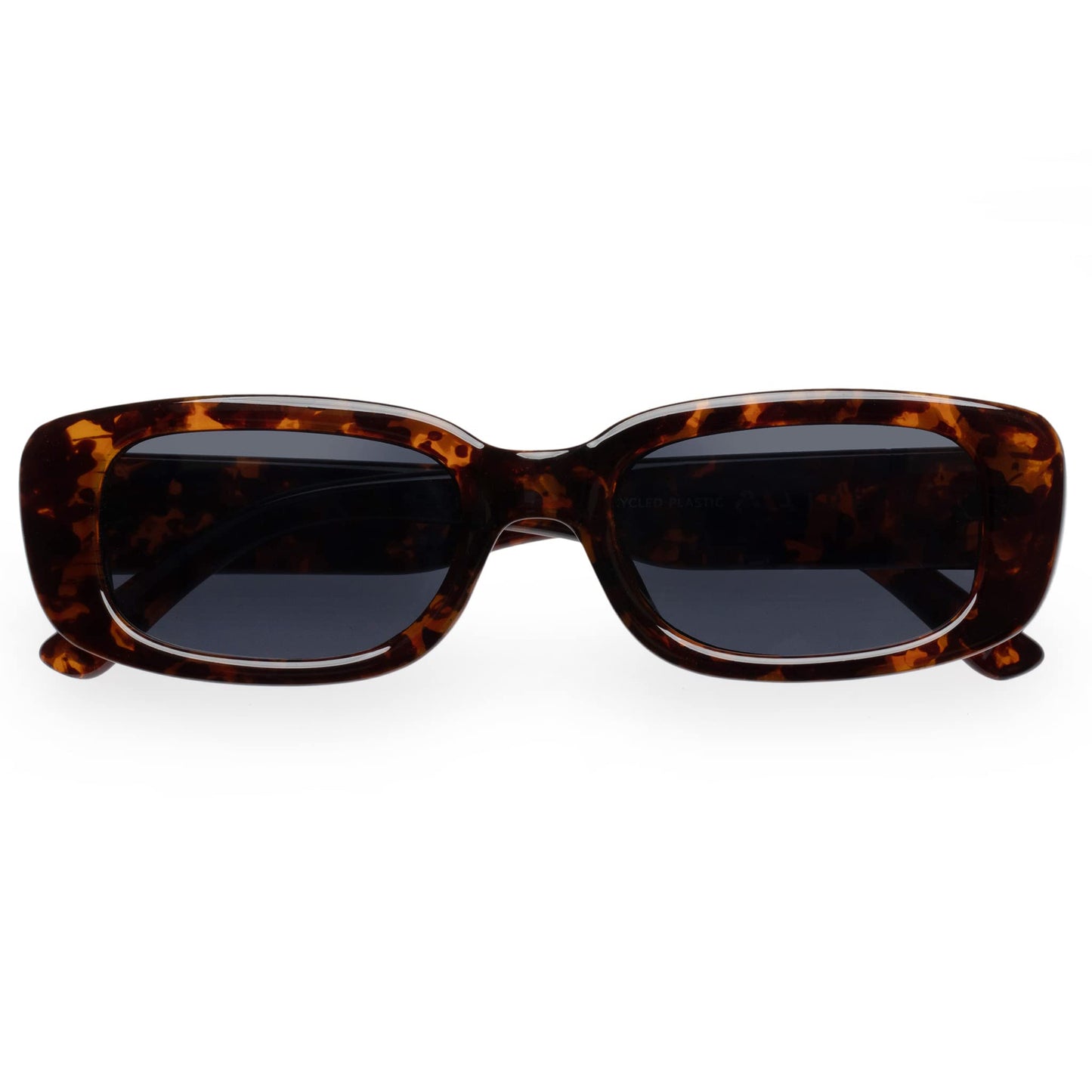 AIRE Ceres Sunglasses - Dark Tort, Rectangle, Unisex, Sleek and Slimline Style