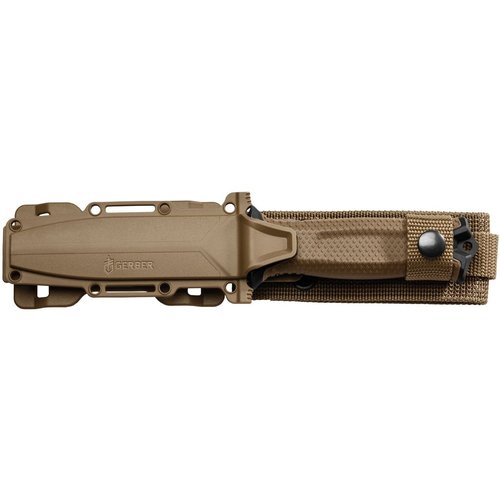 Gerber Strongarm Fixed Blade Knife Plain Edge - Coyote Brown