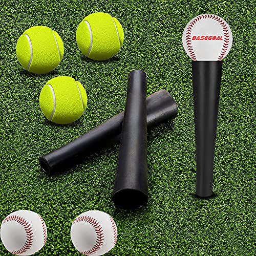 Batting Tee Topper Replacement Ball Rubber Cup - 1 Pack Black