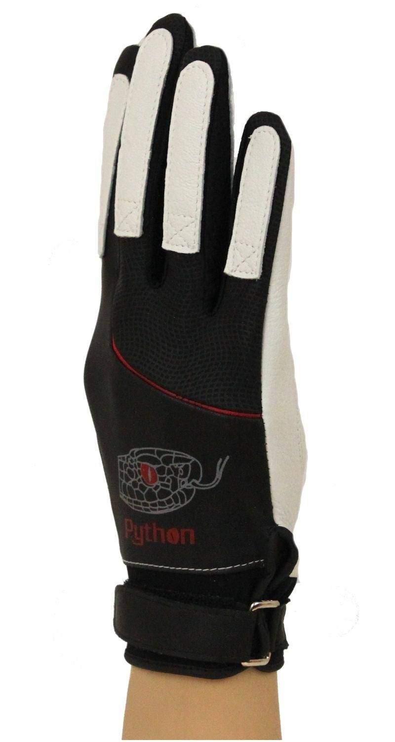 Python Deluxe Handball Glove (Pair) (Padded) (w/Strap) (Large)