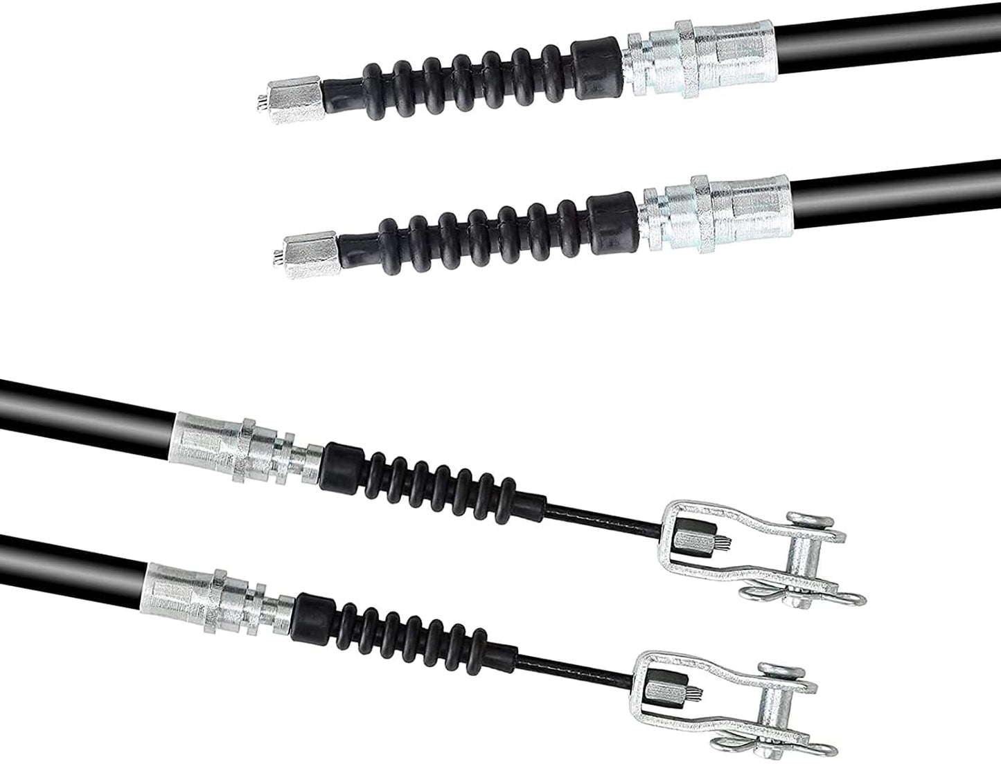 LEAPGOMAX Golf Cart Club Car DS Brake Cables fit DS G&E 2000 Up, 42 inch Drive and Passenger Side OEM 102022101, 1020221-01, 1019907