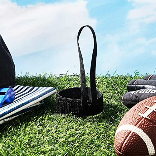 Football Down Indicator Referee Wristband - Adjustable Black, 3 Pack