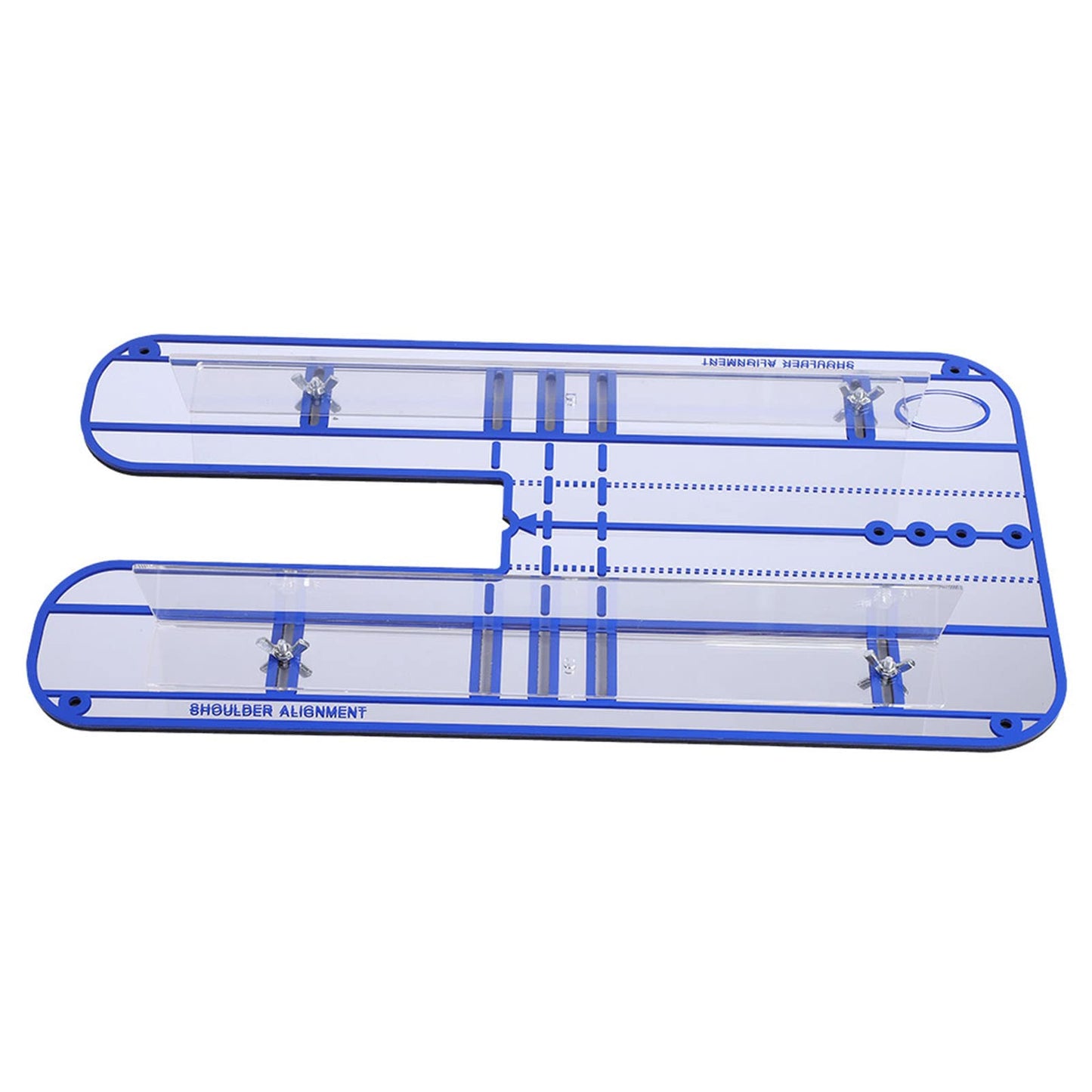 KUIDAMOS Putting Trainer Putting Mirror Training aid Acrylic Alignment Mirror with Rails for Indoor and Outdoor Golf Practice Swing Trainers