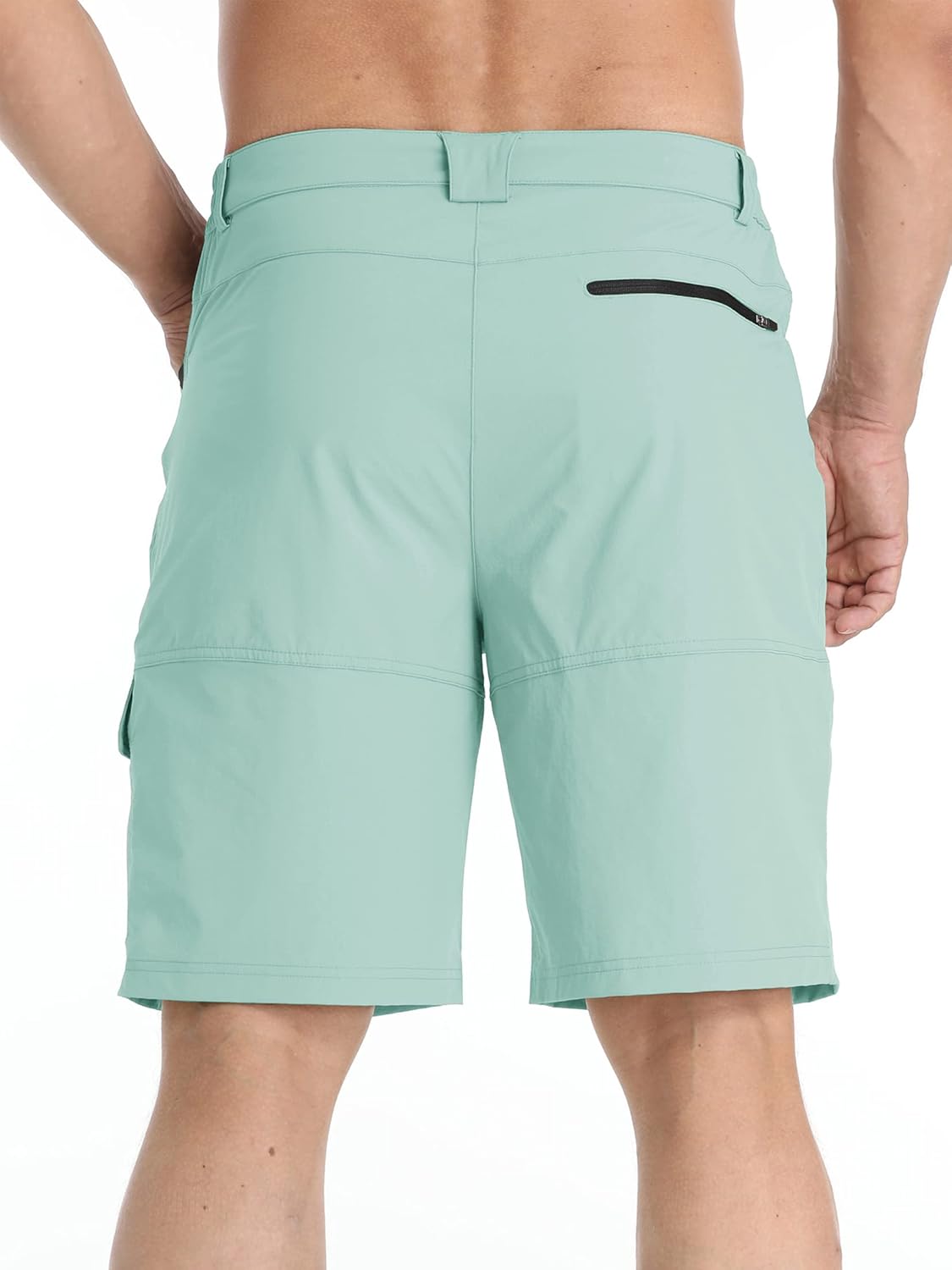 TACVASEN Men's Quick Dry Cargo Shorts - Water Resistant Casual Hiking & Golf Shorts | Summer Comfort