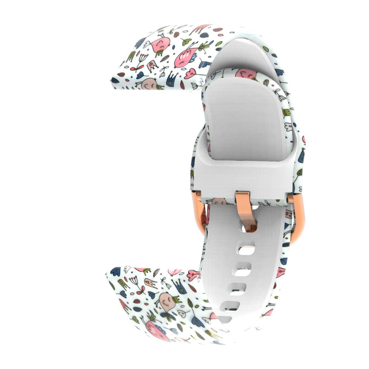 TenCloud 5 Pack Bands Compatible with Amazfit Active 2 Smartwatches Silicone Band Sport Wristbands