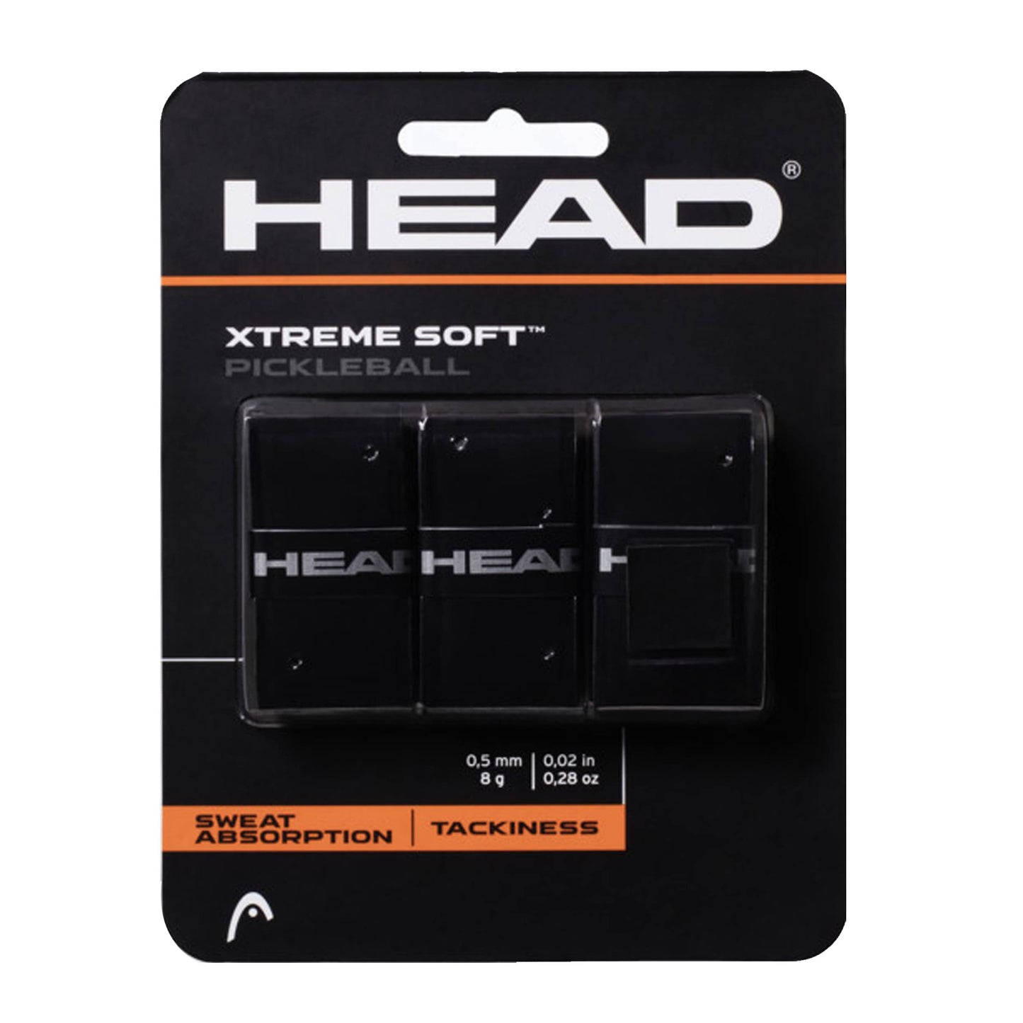 PENN Championship Tennis Balls - Extra Duty Felt Pressurized Tennis Balls - 6 Cans & Head Unisex Adult 12 XtremesoftTM Head Xtreme Soft Racquet Overgrip Tennis Racket Grip Tape 3 Pack Black
