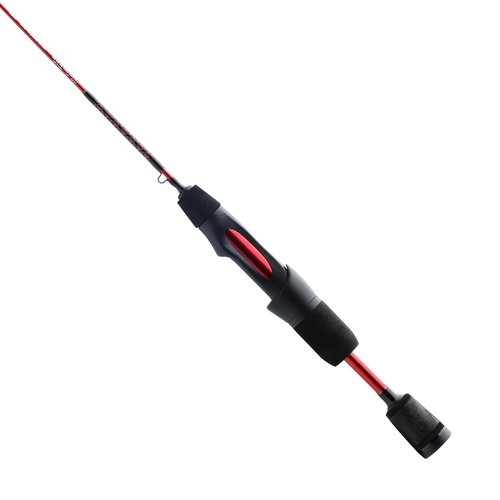 Ugly Stik 32" Carbon Ice Spinning Rod and Reel Combo, 5 Size Reel, 1 Piece Fishing Rod, Medium Light Rod Power, 2-6 lb Line Rating
