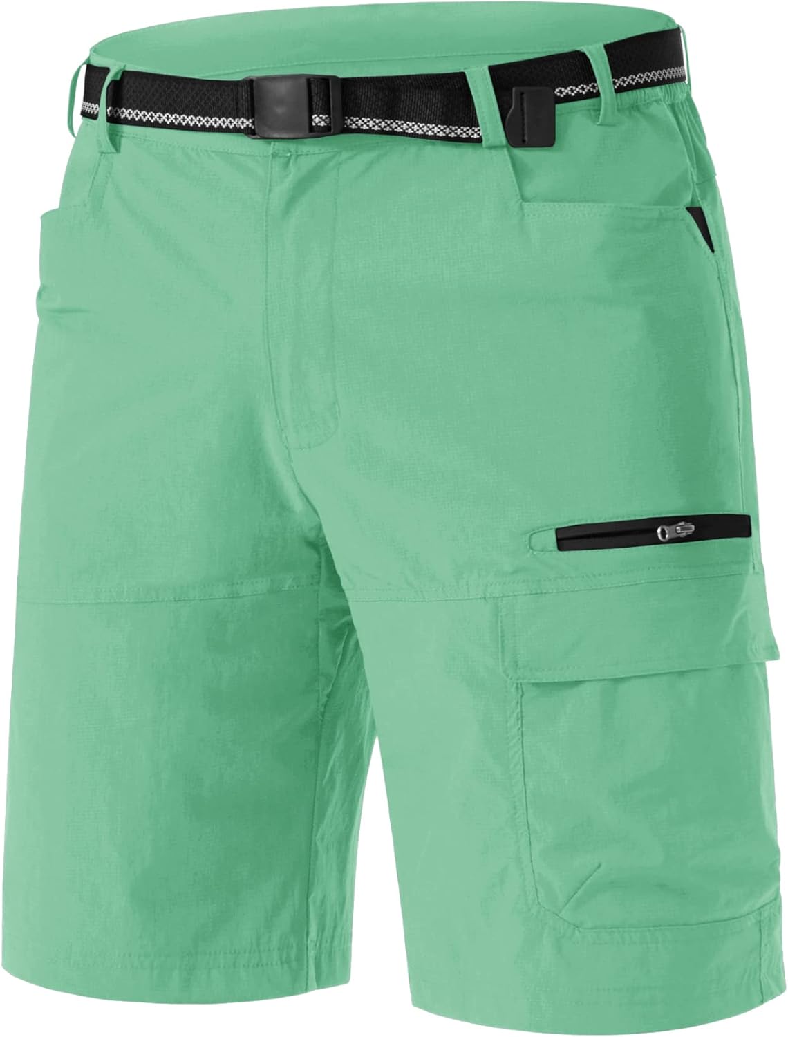 TACVASEN Men's Quick-Dry Cargo Shorts - Water-Resistant Casual Hiking & Golf Wear | Summer Outdoor Comfort