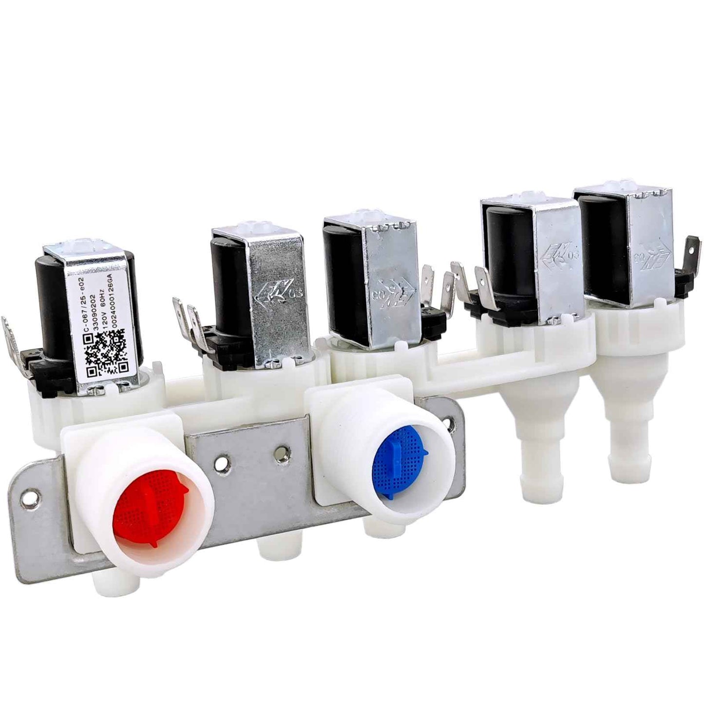 WH23X29553 Washer Water Inlet Valve for GE Washing Machine Water Valve Replacement Parts AP6983554 PS12743643 0024000126GA 33090202