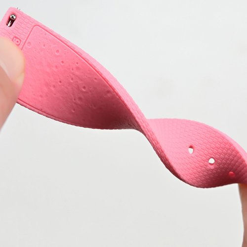 LDDAL Watch Bands for Moonswatch Watch，Silicone Quick Release Watch Strap Compatible with Omega X Swatch Moonswatch Speedmaster 20mm Men Women Watch Band Replacement (pink)