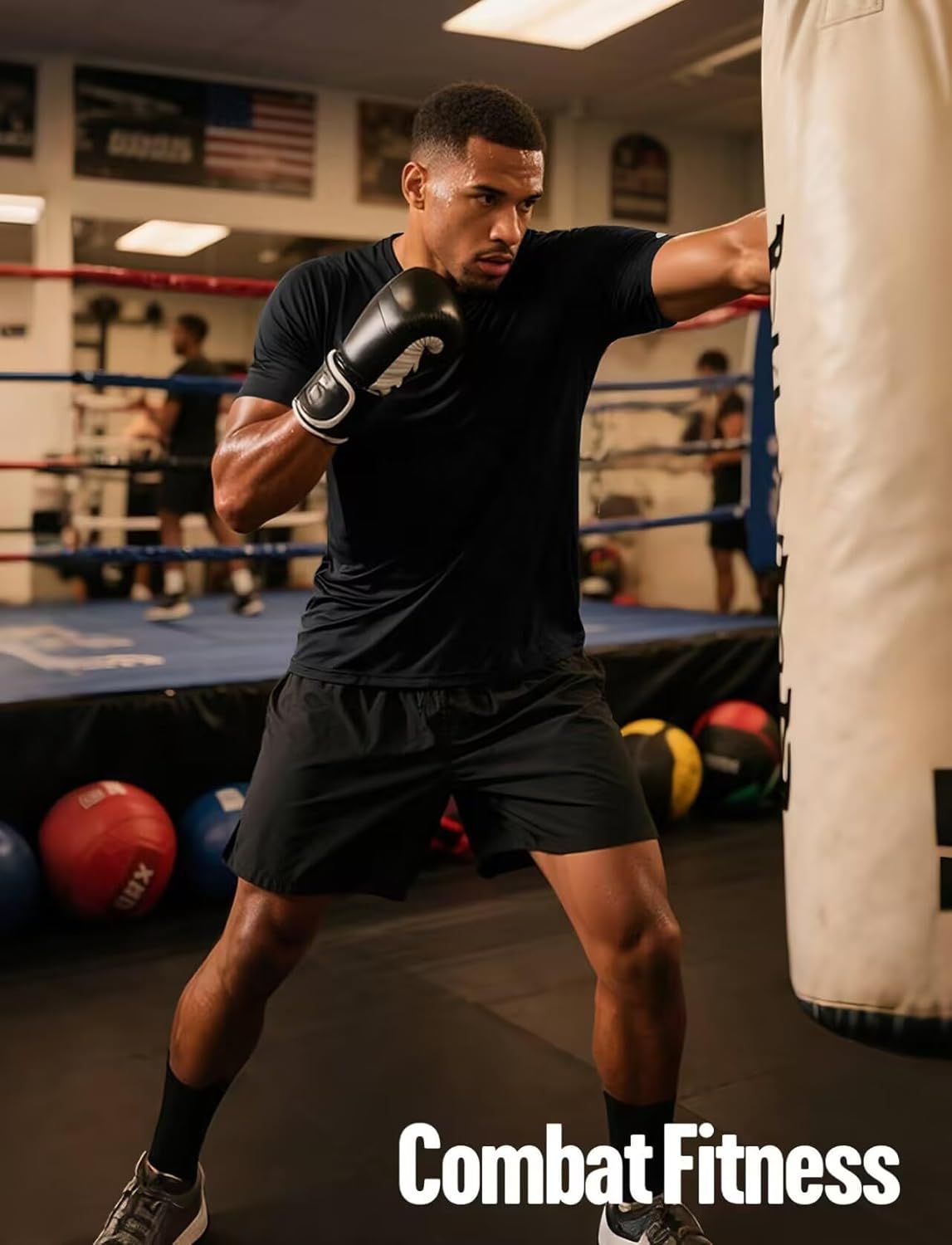 Zengjo Athletic Shirts for Men - Quick-Dry Short Sleeve Workout Tee | Moisture-Wicking Gym Wear
