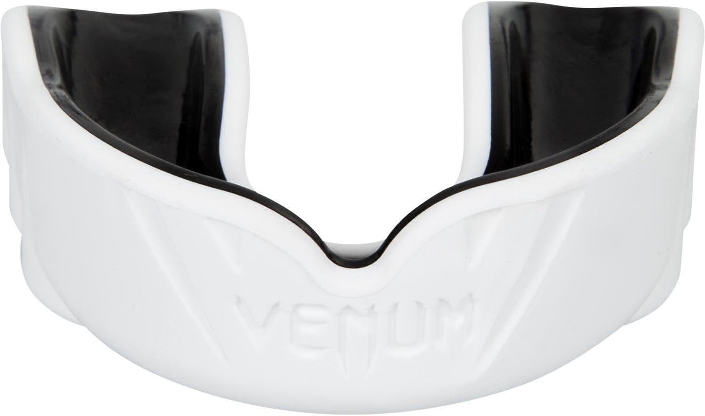 Venum Challenger Mouthguard - Enhanced Protection for Combat Sports | White/Black