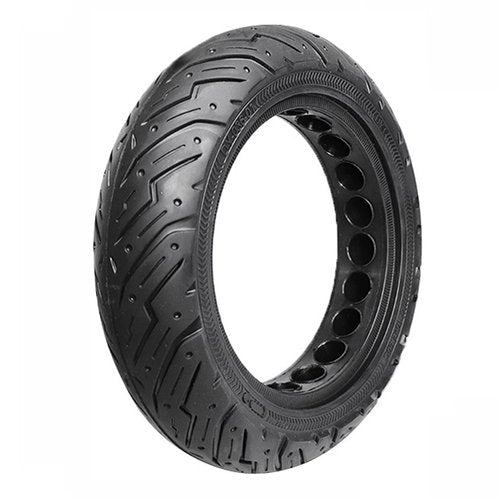 CYDZSW 10 Inch Electric Scooter Wheel Solid Tire Replacement for Segway Ninebot Max G30P/G30LP,Mini Electric Scooter Wheels Replacement Parts,10x2.5 Anti‑Explosion Rubber Front/Rear Tires