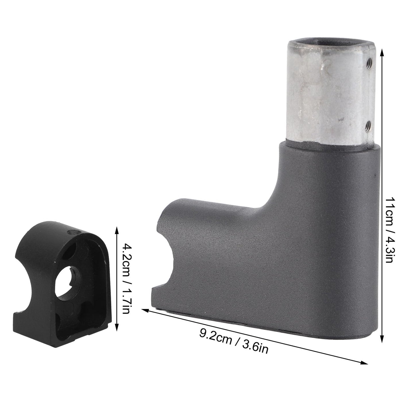 Scooter Headset Upgrade Kit Steel Forehead Mounting Bracket Pressure Clamp for M365 PRO Dashboard
