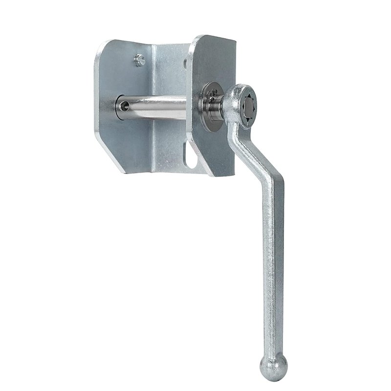 Aoneky Replacement Tennis Post Reel, Hand Crank Tensioner for Tennis Pole Net, Heavy Duty Steel Winder with Detachable Handle, Compatible with Square Tennis Posts, Badminton and Volleyball Net Tighten
