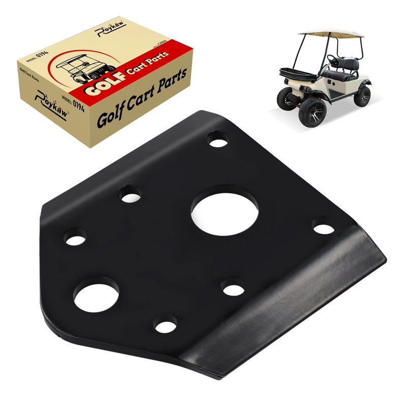 Roykaw Golf Cart Front Spring Retainer Plate Compatible with Club Car DS 1992-up Gas & Electric Golf Carts, Replace OEM# 1014276