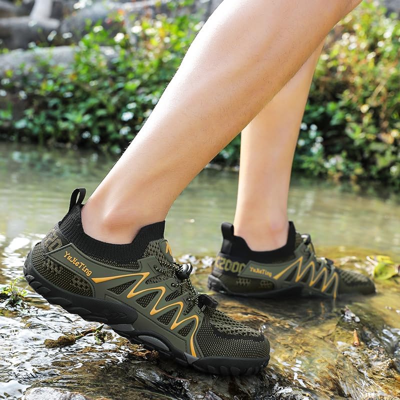 Skiennix Water Shoes - Quick-Drying Aqua Shoes for Men & Women | Wide Toe for Comfort & Versatility
