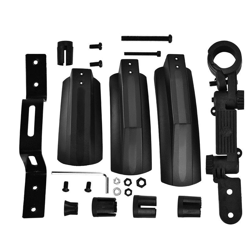 SolUptanisu Fat tire fenders,Bike Mud Guard,ycle Front Back Rear Tire Mud Guard Kit Quick Release Mudguard for Outdoor Cycling