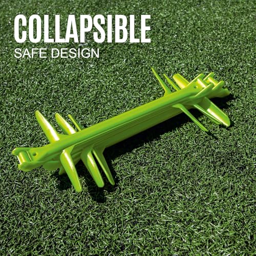 Adjustable Speed Hurdles Set of 6 - 3 Heights for Agility Training