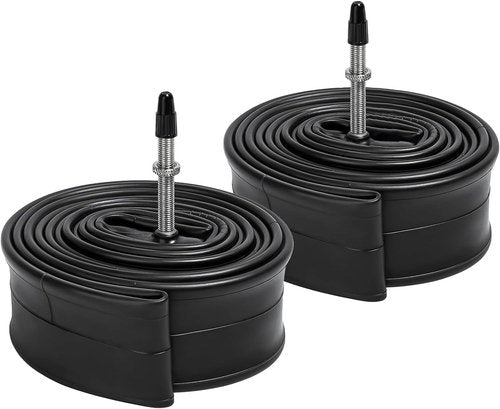2-PCS Bike Tubes by [Brand Name] - 26 x 1.75/2.125 FV48mm Presta Valve Inner Tubes for 26" Bikes