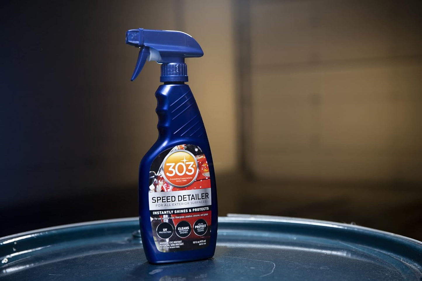 303 Products Speed Detailer - Instantly Shine & Protect Automotive Surfaces - UV Protection, 16 fl. oz.
