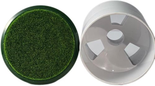 Golf Cup with Drainage Hole and Simulated Lawn Cup Cover, rain and Debris Proof Golf Hole Protector, Used for Multi-Purpose Indoor Greening in Backyard (1, Blue)