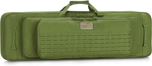 CVLIFE Soft Rifle Case - Triple Layered Double Gun Bag with Lockable Zipper & Backpack Strap | 36" - 46" Sizes