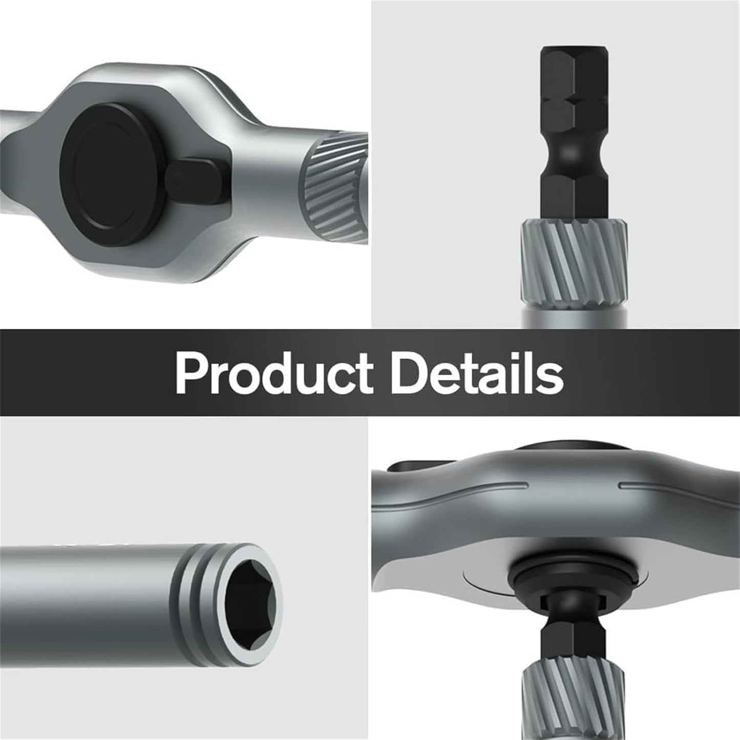 24 in 1 magnetic ratchet screwdriver set, t handle ratchet screwdriver,Multi Bit Magnetic Drive Sets with Detachable Ratchet Handle, Precision Screwdriver Sets for Furniture, Computer, Bicycle Repair