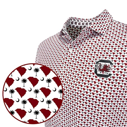 South Carolina Gamecocks Golf Shirt - Performance Polo, X-Large