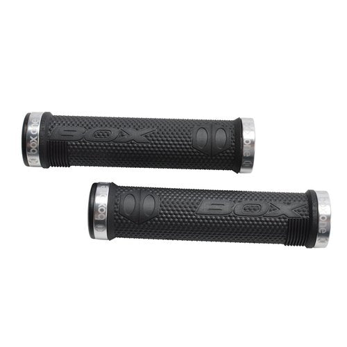 Box Components One Grip Black/Silver clamp, One Size (BX-HG17BKHEX-SL)