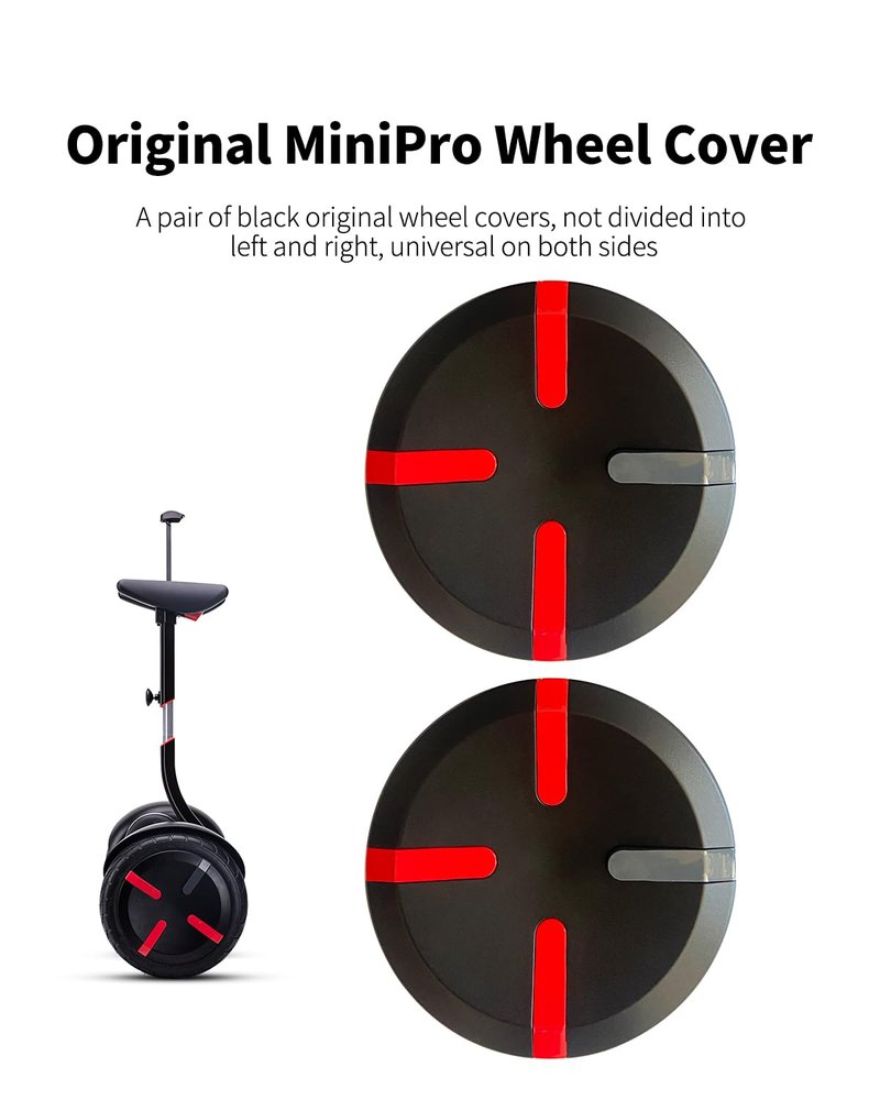 HENGLIANG Wheel Hub Cover Suite for Segway Ninebot S,Ninebot S-PRO Smart Self-Balancing Electric Scooter Original Accessories