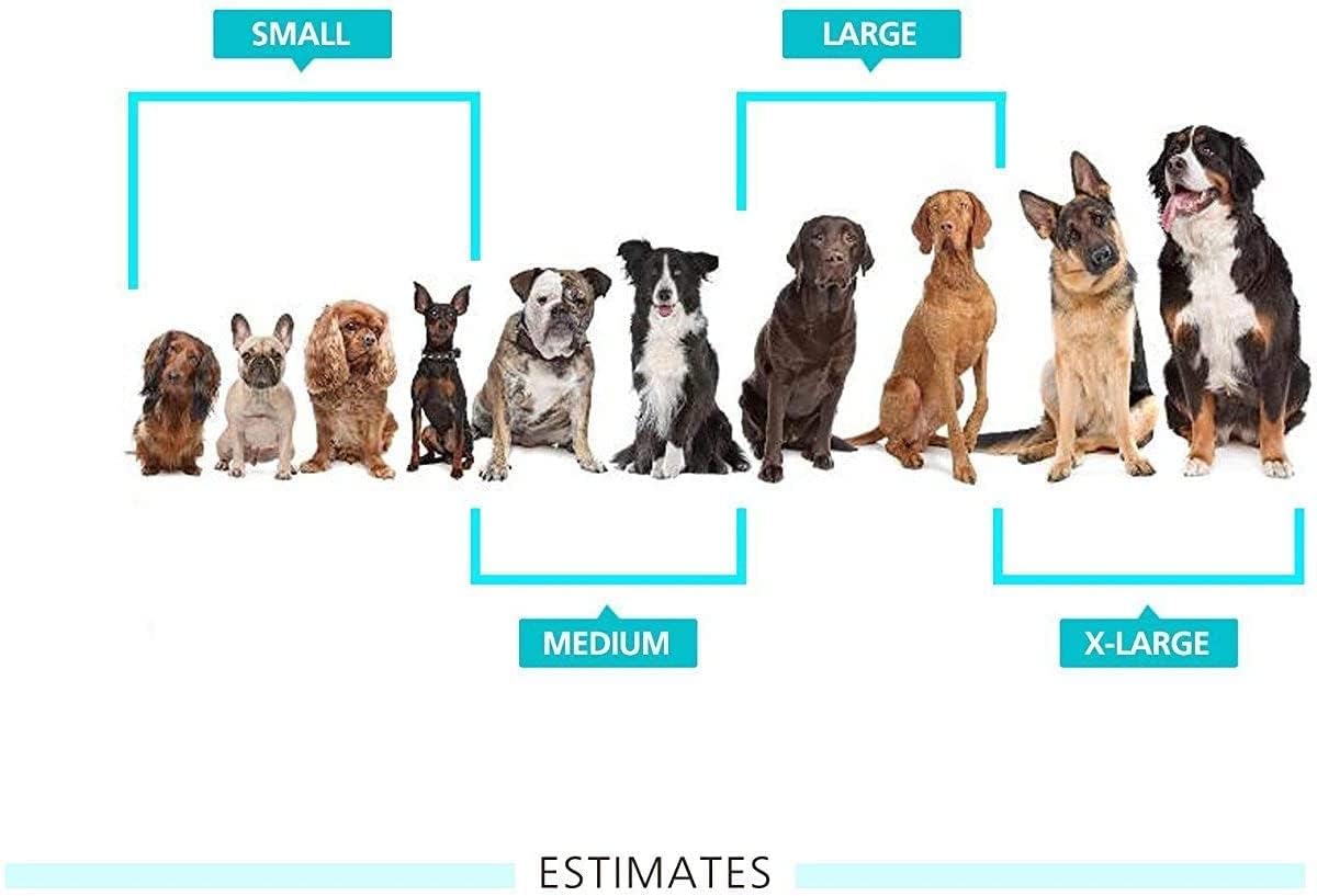 Reflective Dog Coat by [Brand Name] - High-Visibility Safety Vest for Walking & Training | Sizes for Small to Large Breeds (16-130 lbs)