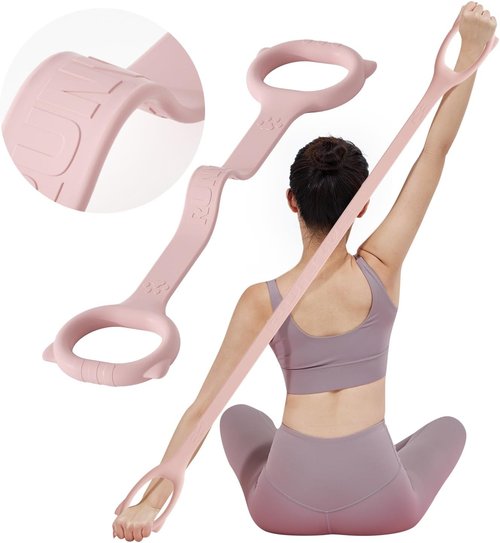 Figure 8 Workout Resistance Band - Durable Elastic Bands for Arm, Back & Shoulder Exercises | 20, 30, 40 lb Options