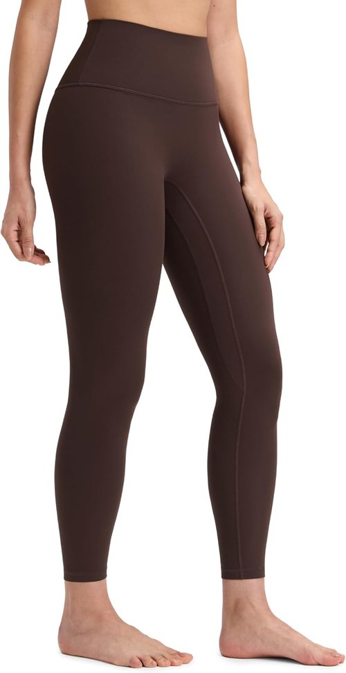 CRZ YOGA Yoga Leggings - Buttery Soft High Waisted No Front Seam 25" for Ultimate Comfort