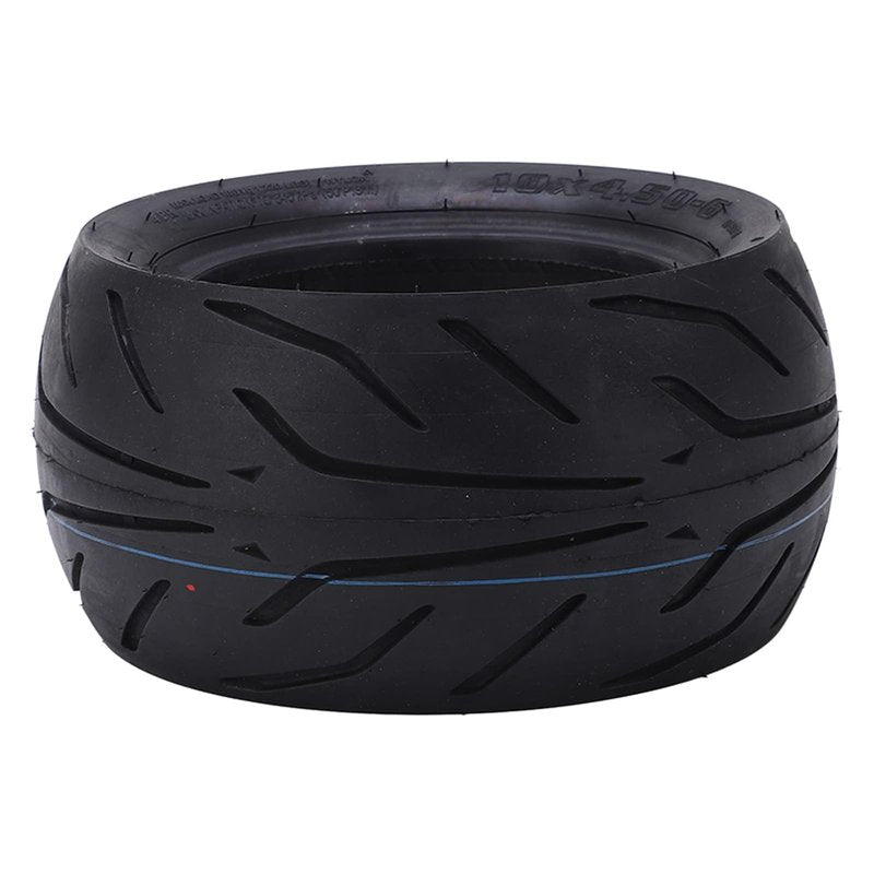SPYMINNPOO 10 Inch Electric Scooter Tire, 10x4.50 6 Tubeless Rubber Tire for Smooth Riding Experience, Comfortable Driving