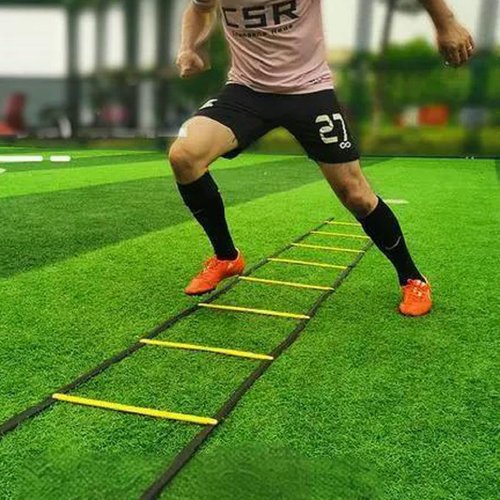 wellsem Footwork Ladder Agility Ladder with Ladder Bag, High Intensity Speed Ladder Best Football Drills Agility Equipment for Agility Training and More