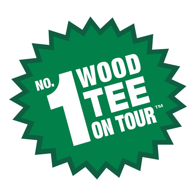 Pride Golf Tee Deluxe Wood Golf Tees - 2-3/4 Inch, 50 Count - White - Perfect for Drivers and Woods - #1 Brand on the Tour
