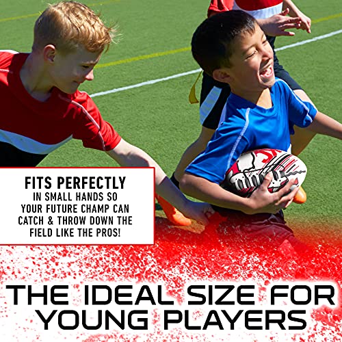 Kansas City Chiefs Mini Football Set - 8.5" Youth Football with Pump