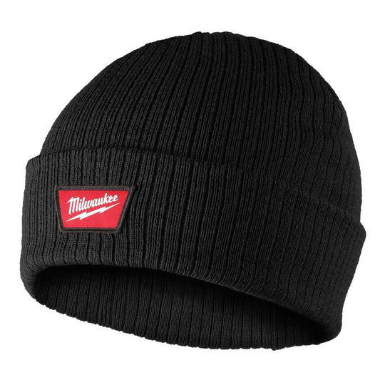 Milwaukee Electric - Rib-Knit Cuffed Beanie - Black