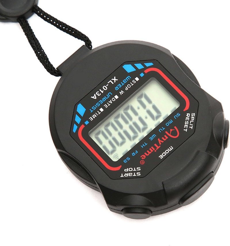 Stopwatch Digital Stopwatch,Sport Stop Watch,Large Display Stopwatch,Stopwatch Digital Handheld Multi-Function Professional Electronic Chronograph Sports Stopwatch Timer Stop Watch (2) (Black 2)