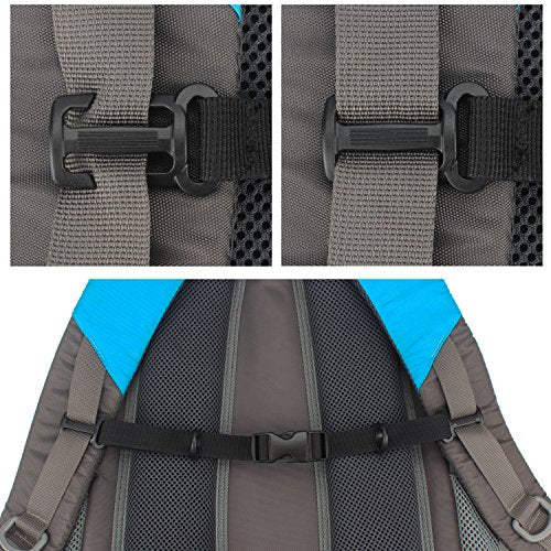 Backpack Chest Strap - 3/4 Inch Sternum Strap - Black