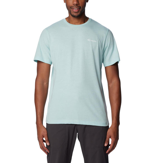 Columbia Men's Thistletown Hills Short Sleeve, Spray Double Dye, 4X Tall
